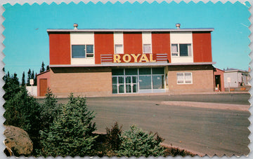 Royal Theatre Labrador City NL Newfoundland Postcard