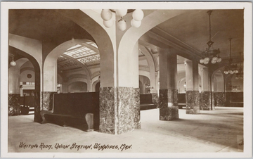 Union Station Winnipeg Postcard 