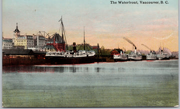 The Waterfront Vancouver BC  Postcard 