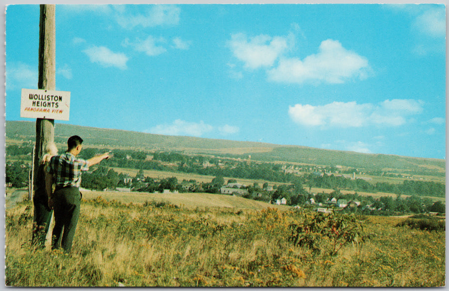 Wolliston Heights Lookoff Truro Nova Scotia Postcard 