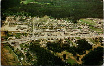 100 Mile House BC Cariboo Country British Columbia Postcard 