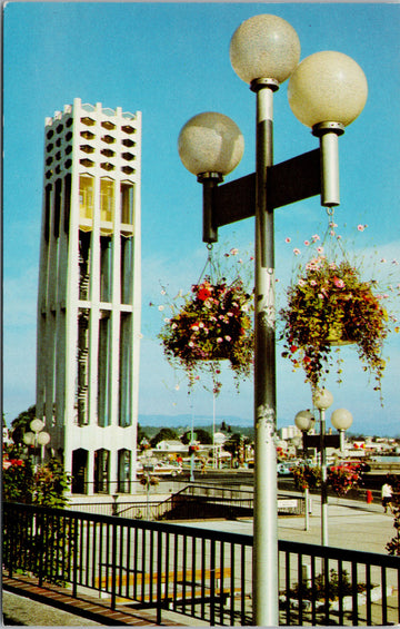 Victoria BC Netherlands Carillon Tower Royal Museum British Columbia Unused Vintage Postcard S1