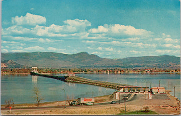 Kelowna BC Okanagan Lake Bridge Postcard