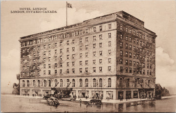 London Ontario Hotel London ON Unused Novelty Mfg. Postcard S1