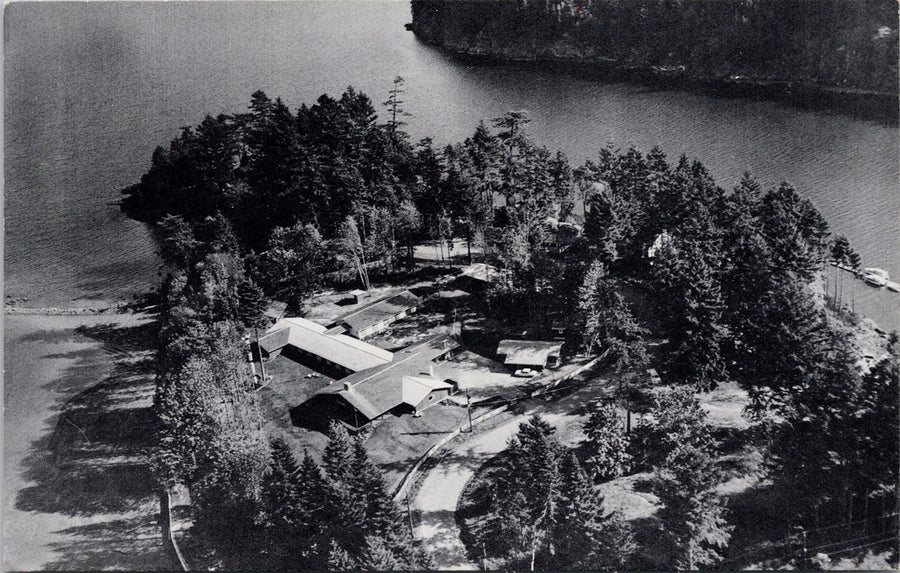 CNIB Lodge Bowen Island BC Postcard