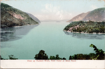 Hudson River from Hotel West Point American News Co. Postcard S2