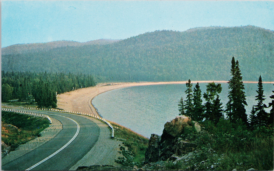 Old Woman River near Wawa Ontario Hudson's Bay Company Unused Postcard S2