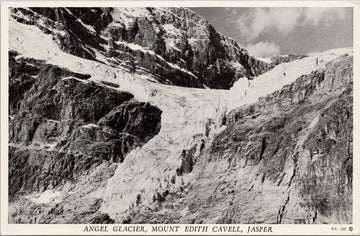 Angel Glacier Mount Edith Cavell Jasper Alberta Harry Rowed O'Neill Postcard S2