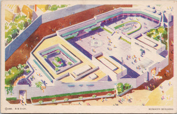 Morocco Building Century of Progress 1934 Chicago World's Fair Postcard S2