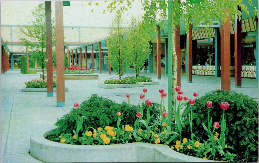 Oakridge Shopping Centre Vancouver BC Tulips Unused Postcard S3