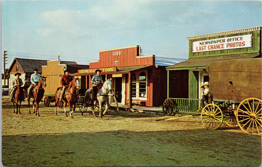 Abilene Kansas KS Sheriff's Posse Postcard