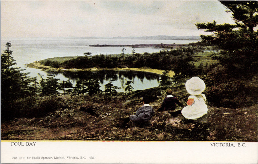 Foul Bay Victoria BC Vancouver Island Unused Warwick Postcard S3