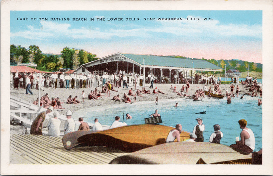 Lake Delton Bathing Beach Lower Dells WI 