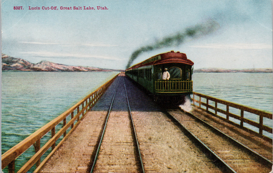 Great Salt Lake UT Lucin Cut Off