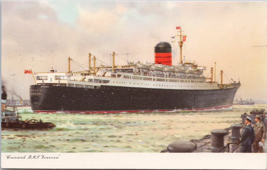 Cunard RMS 'Ivernia'