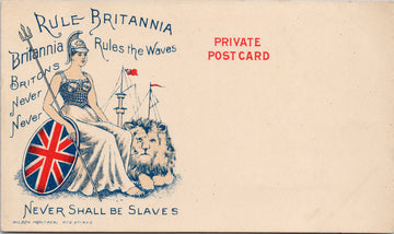 Rule Britannia Britons Never Shall Be Slaves