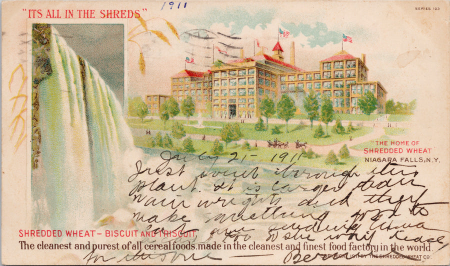 Shredded Wheat Advertising Niagara Falls NY