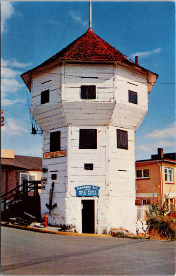 The Bastion Nanaimo BC British Columbia Vancouver Island Fort Unused Postcard S4