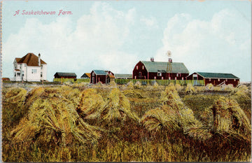 A Saskatchewan Farm Postcard
