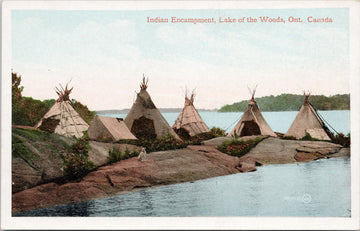 Indian Encampment Lake Of The Woods Ontario