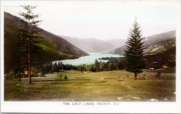 Nelson BC Golf Links Postcard