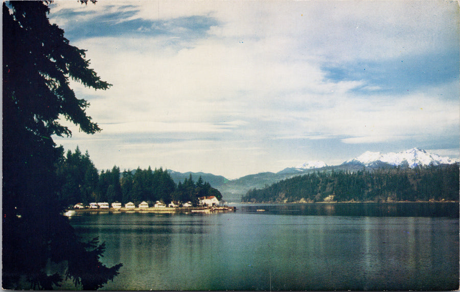 Hood Canal near Bremerton WA Olympic Peninsula Postcard