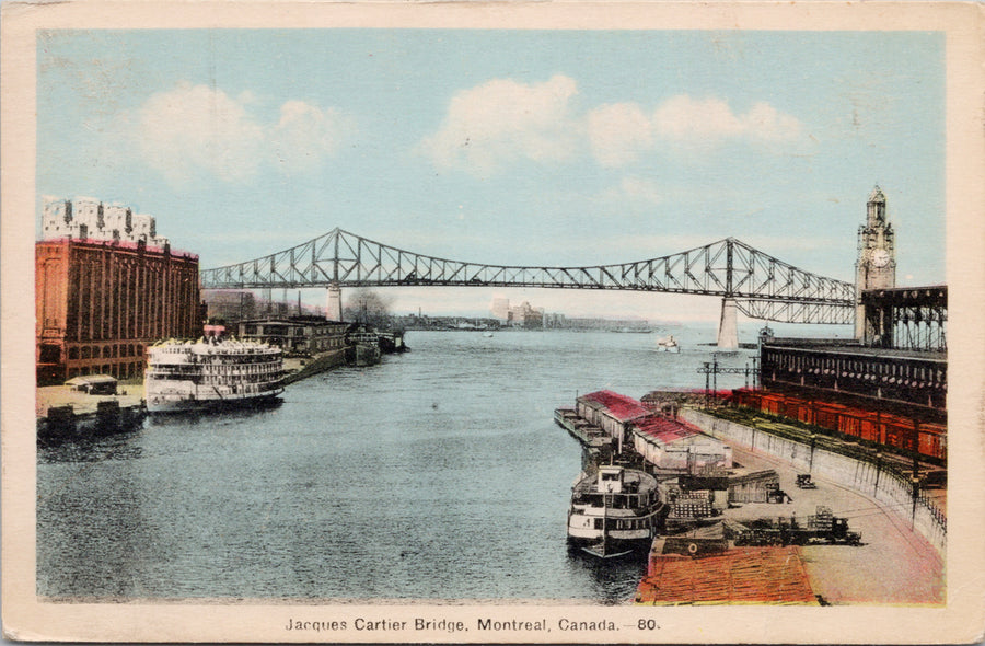 Jacques Cartier Bridge Montreal QC Postcard