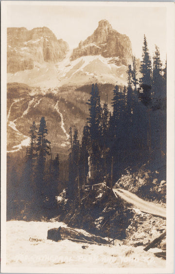 Byron Harmon 730 Cathedral Peak and Yoho Rd Postcard