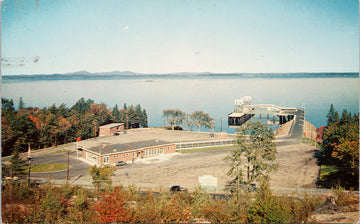 Nova Scotia Bar Harbour Terminal of Ferry 'Bluenose' of Yarmouth Postcard 