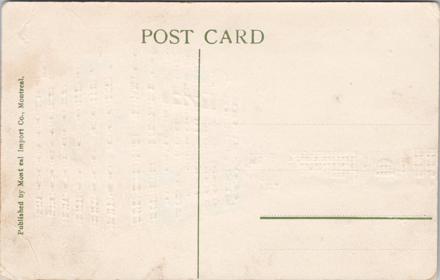 Hold To Light Winnipeg MB The Fort Garry Grand Trunk Pacific Railway Unused Postcard S5