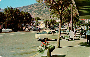 Osoyoos BC Street Scene Postcard