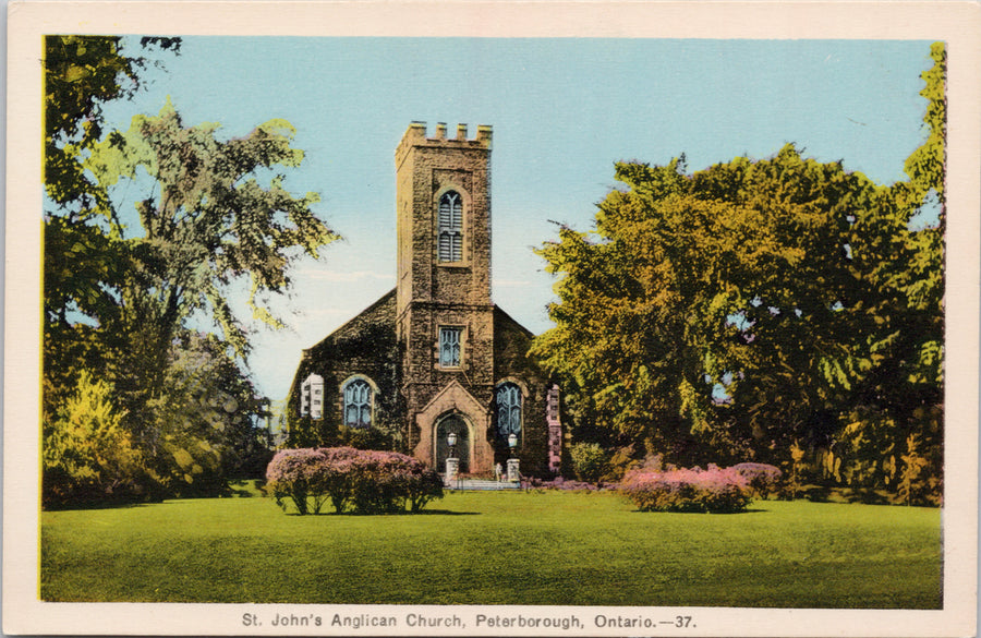 St. John's Anglican Church Peterborough ON Postcard