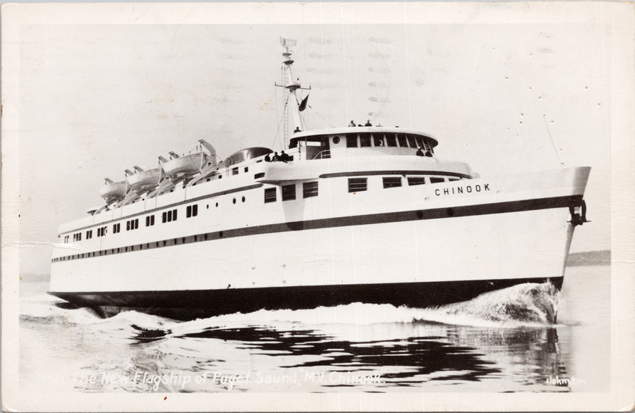 MV 'Chinook' Puget Sound Postcard