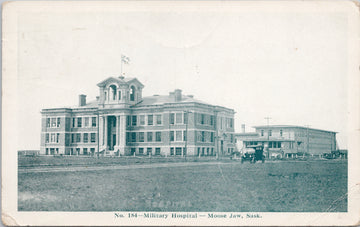 Moose Jaw SK Military Hospital Postcard 