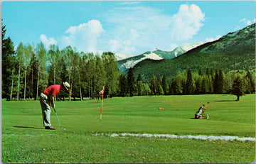 Revelstoke BC Revelstoke Golf Course Postcard 