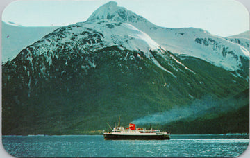 SS 'Prince George' Ship BC Inside Passage Route Postcard 