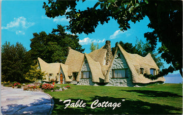 Fable Cottage Victoria BC Cordova Bay Postcard