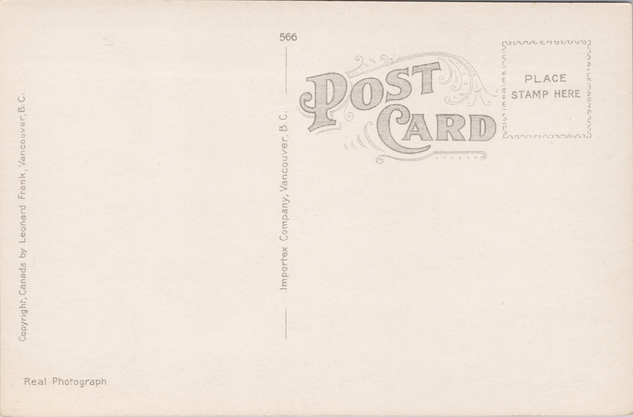 RMMS 'Aorangi' Ship British Columbia Royal Mail Line Leonard Frank RPPC Postcard S6