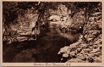 Capilano River Vancouver BC Leonard Frank Postcard 