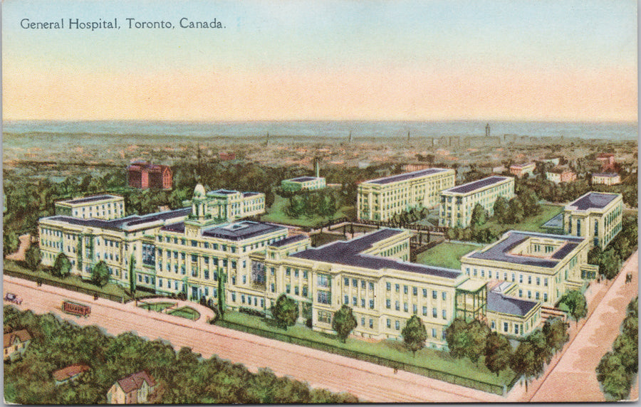 Toronto Ontario General Hospital Postcard 