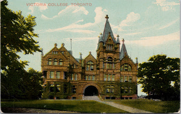 Toronto Ontario Victoria College  Postcard 