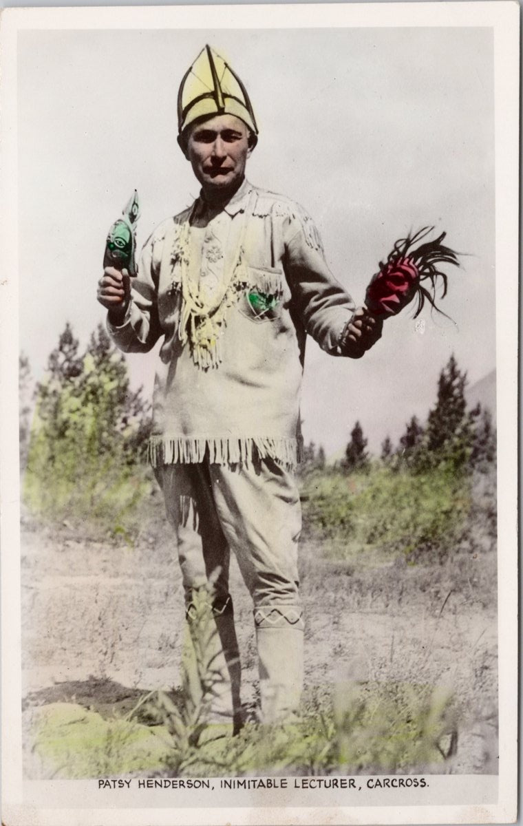 Patsy Henderson Carcross YT Yukon Lecturer Unused Gowen Sutton Postcard 