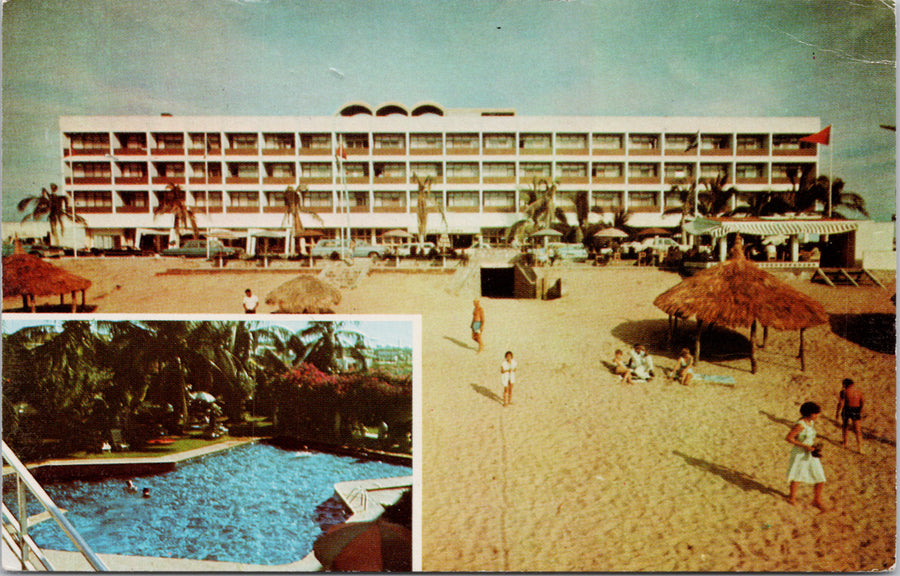 Mazatlan Mexico Hotel De Cima Postcard 