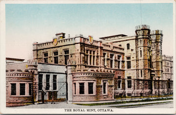 Royal Mint Ottawa Ontario Unused International Fine Art Co Postcard 