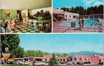 Taos NM Kachina Lodge and Motel  Postcard 