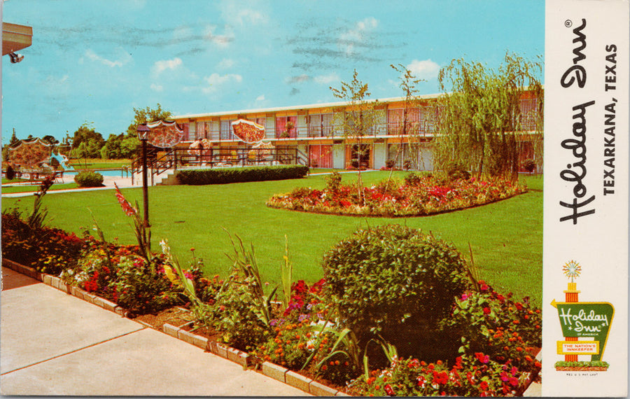 Texarkana TX Holiday Inn Postcard 