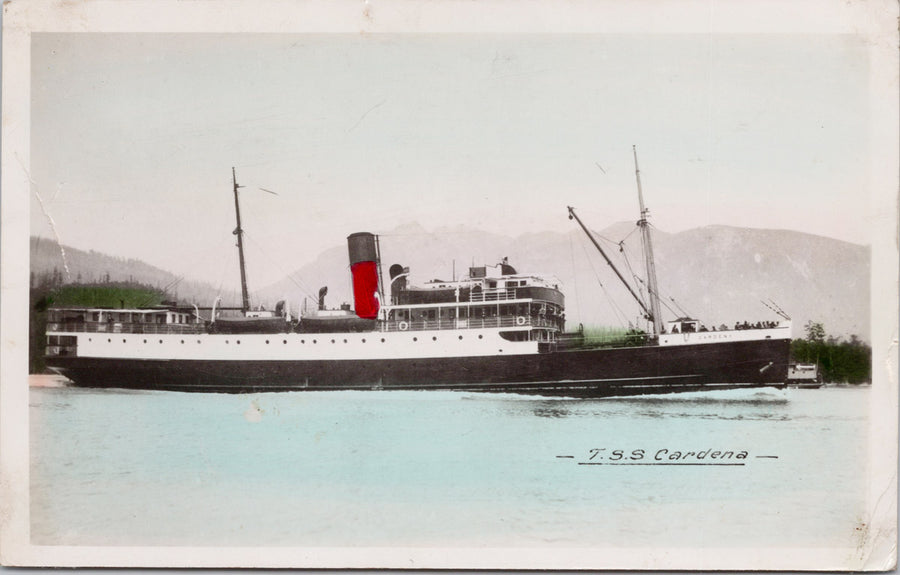 TSS 'Cardena' Ship Union Steamship Postcard 