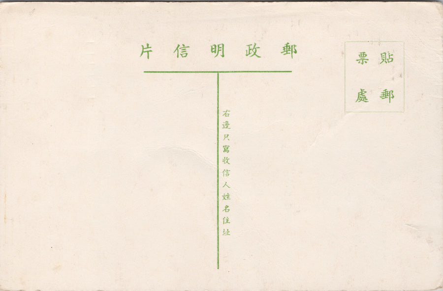 Temple of Martyrs Taipei Taiwan Unused Postcard S7