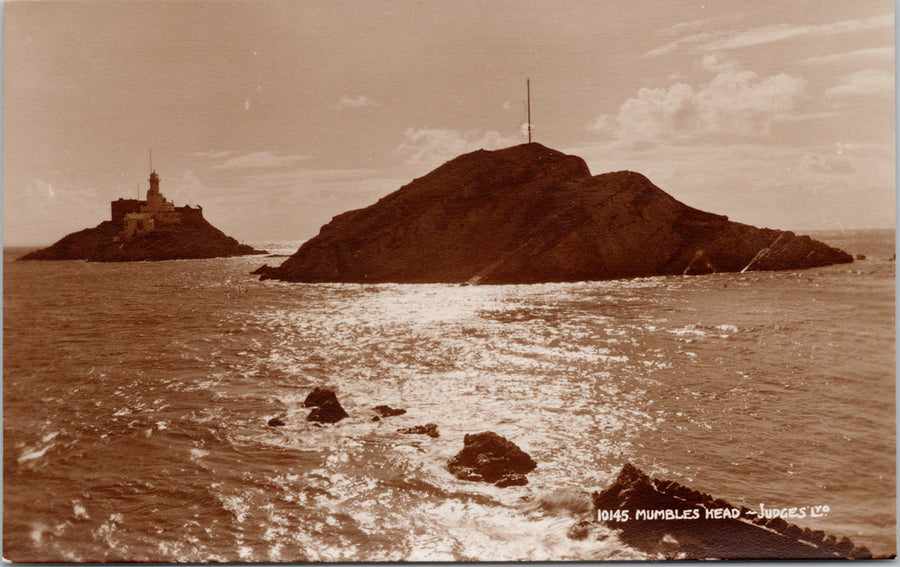 Mumbles Head UK Judges Real Photo Postcard