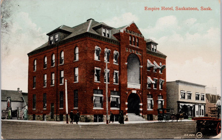 Empire Hotel Saskatoon Saskatchewan SK Postcard 